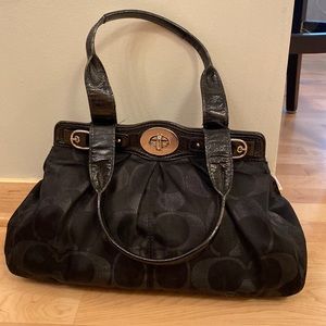 Coach Black Handbag